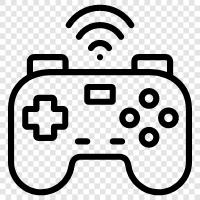 gaming, control, input, controller icon svg