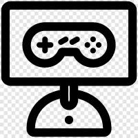 Gaming Laptop, Gaming Console, Gaming PC, Gaming Tablet icon svg