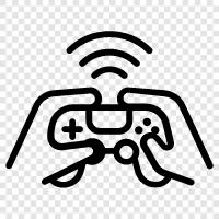 gaming pad, gaming controller, game controller, Console Pad icon svg