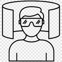 gaming, headsets, technology, immersive icon svg