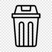 garbage, recycle, garbage can, garbage truck icon svg