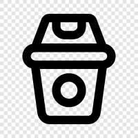 garbage bin, garbage can, recycling bin, garbage can recycling icon svg