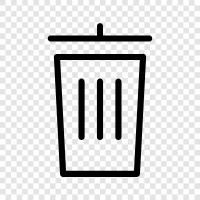 Garbage Can, Recycle Bin, Trash Truck, Trash Can icon svg