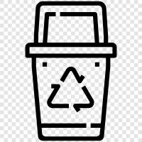 garbage, junk, rubbish, waste icon svg