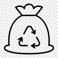 Garbage, Trash, Waste, Recycling icon svg