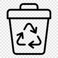 garbage, garbage disposal, recycling, composting icon svg