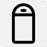 garbage, refuse, rubbish, waste icon svg