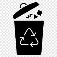 çöp, rubbish, junk, waste ikon svg