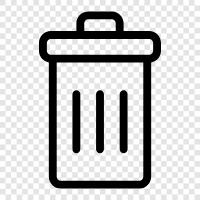 garbage, rubbish, refuse, garbage dump icon svg