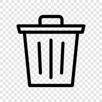 garbage, dirty, messy, disgusting icon svg