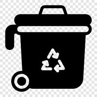 garbage, junk, refuse, debris icon svg