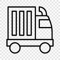 çöp kamyonu çöp konteyneri, garaj kamyonu kiralama, garaj kamyonu koleksiyonu, garaj kamyonu ikon svg