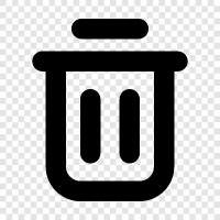 garbage, recycling, garbage can, dumpster icon svg