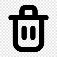 Garbage, Recycling, Waste, Trash Collection icon svg