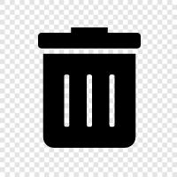 garbage, landfill, recycling, composting icon svg