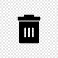 garbage, dump, fill up, landfill icon svg