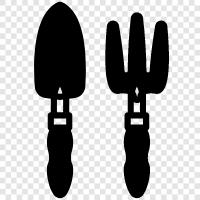 Garden Tools, Tools for Garden, Hand Tools, Gardening Equipment icon svg