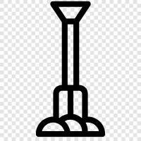 Gartenarbeit, Werkzeug, Schaufelgabel symbol
