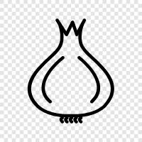 garlic oil, garlic plant, garlic cloves, garlic paste icon svg