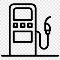 gas, gasoline, fuel, pump icon svg