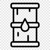 gas, oil drilling, oil spills, oil refining icon svg