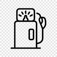 Gas, Gasoline, Gasoline pump, Gasoline prices icon svg