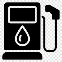 Gasoline, Gas, Liquids, Filling Station icon svg