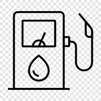 gasoline, diesel, oil, heating oil icon svg