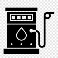 Gasoline, Gasoline Preise, Gasoline Preise in den Staaten, Gas symbol