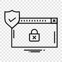 GDPR, data protection, privacy, regulation icon svg