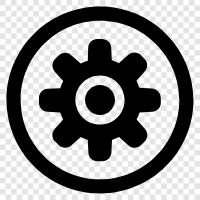 gear, machine, power, efficiency icon svg