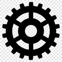 gear, gearbox, cogwheel, cogeneration icon svg