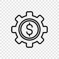 Gear box, Gear train, Gear system, Gear box assembly icon svg