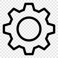 gear, machine, mechanism, cogwheel icon svg