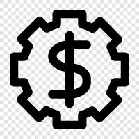 gear money saving, gear money tips, gear money strategy, gear money hacks icon svg