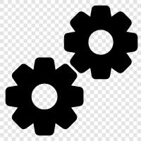 gears, Gear icon svg