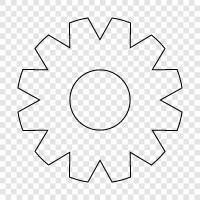 gears, gearsmith, gearbox, gearset icon svg