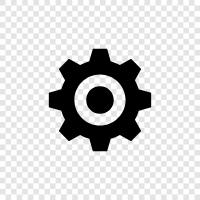 gears, motor, power, torque icon svg