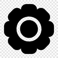 gears, gear box, gear set, gears and bearings icon svg