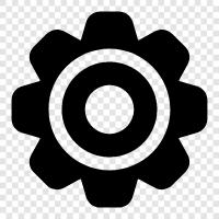 gears, wheel, cog icon svg