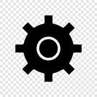 gears, gear box, gear train, gearsolve icon svg