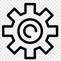 gears, gear box, gears for bikes, gears for cars icon svg