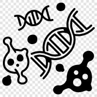 genetic, virus, genetics, diseases Значок svg