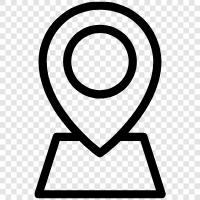 geography, location, travel, directions icon svg
