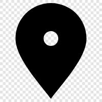 geography, location services, GPS, coordinates icon svg