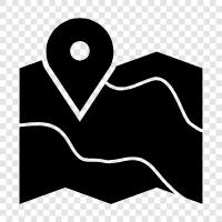 geography, topography, cartography, surveying icon svg