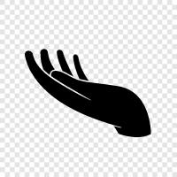 Geste, Handzeichen symbol