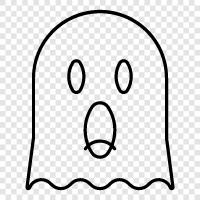 ghost, haunt, spook, spectre icon svg