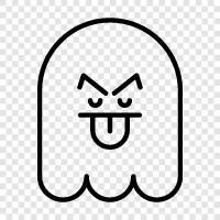 ghost, hauntings, haunted, ghost stories icon svg