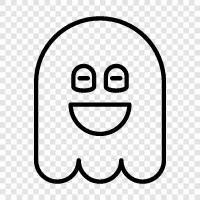 ghost, hauntings, haunting, ghost stories icon svg